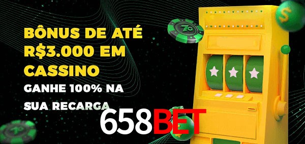 658BET melhor bônus de depósito